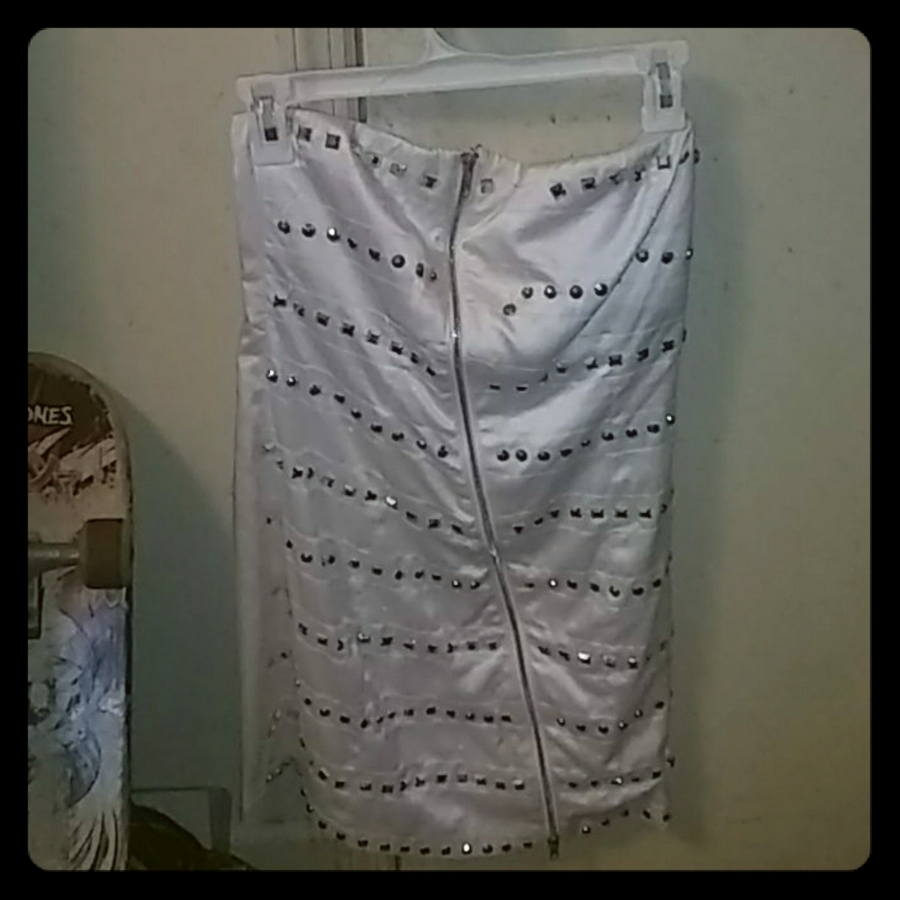 Studded mini dress